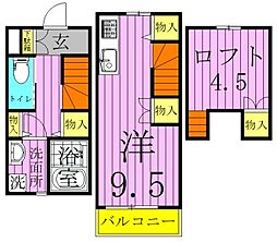 メゾンプラムB棟 2階