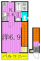 柿の木ハウスS棟 2階