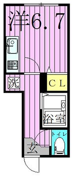 エフプレスト西新井本町 103｜東京都足立区西新井本町５丁目(賃貸アパート1R・1階・18.90㎡)の写真 その2