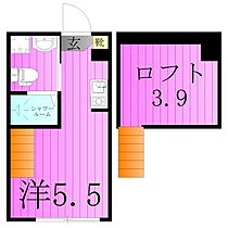 エパルレジデンス 103 ｜ 東京都足立区千住曙町33-6付近（賃貸アパート1R・1階・13.58㎡） その2