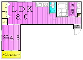 MELDIA北綾瀬VI 202 ｜ 東京都足立区大谷田３丁目10-23（賃貸アパート1LDK・2階・30.03㎡） その2