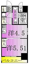 ペアパレス六町2号館 205 ｜ 東京都足立区西加平１丁目2-13（賃貸マンション1DK・2階・25.56㎡） その2