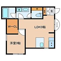 オプサス西新井 301 ｜ 東京都足立区島根４丁目6-3（賃貸アパート1LDK・3階・35.11㎡） その2