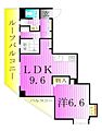 エクメーネ西新井西公園弐番館6階7.8万円