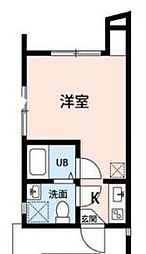 Rejoel 3階1Kの間取り