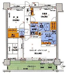 間取図画像 3LDK