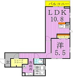 ファミユC 2階/-