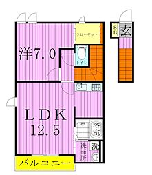 プレジオ綾瀬 2階