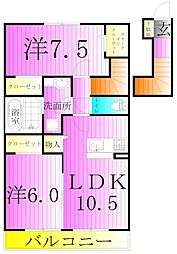 リンデンハイツ　II 2階/202