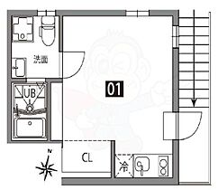 カラスヤマテラスＳ  ｜ 東京都世田谷区北烏山３丁目（賃貸アパート1R・1階・20.54㎡） その2