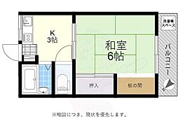 美塚コーポ 2階/-