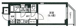 ルフレプレミアム上北沢 1Kの間取図画像