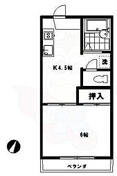 メゾン白菊 2階/-