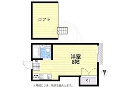 グレースステージ ワンルームの間取図画像
