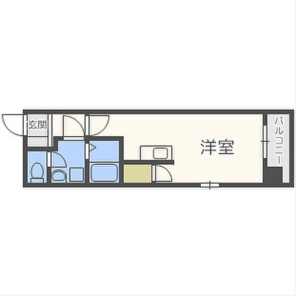 クラウンハイム本町イースト ｜大阪府大阪市中央区南久宝寺町１丁目(賃貸マンション1K・4階・27.00㎡)の写真 その2