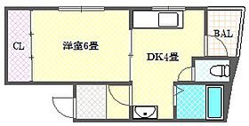 北堀江ビル  ｜ 大阪府大阪市西区北堀江１丁目22-23（賃貸マンション1DK・4階・24.73㎡） その2