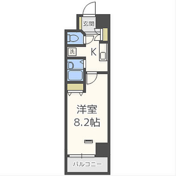 ジュネーゼ本町西 ｜大阪府大阪市西区立売堀３丁目(賃貸マンション1K・10階・23.94㎡)の写真 その2