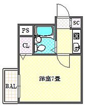 大正メゾン  ｜ 大阪府大阪市大正区三軒家西３丁目5-20（賃貸マンション1R・5階・18.20㎡） その2