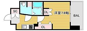 アフルエンス難波  ｜ 大阪府大阪市浪速区元町１丁目14-13（賃貸マンション1K・10階・22.60㎡） その2