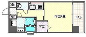 レオンヴァリエ大阪ベイシティII  ｜ 大阪府大阪市港区市岡元町１丁目6-10（賃貸マンション1K・6階・25.84㎡） その2