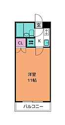 サンホープ7 1Kの間取図画像