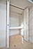 室内：大容量のクローゼット