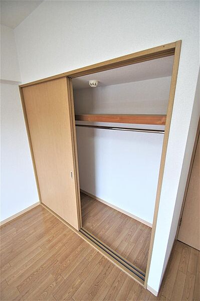 画像7:クローゼットは上部に棚がありますので小物類の収納も可能です。
