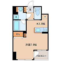 宮城県仙台市宮城野区鉄砲町西（賃貸マンション1R・10階・25.61㎡） その2