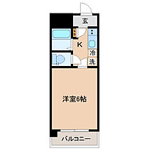 プランドビル八幡  ｜ 宮城県仙台市青葉区八幡１丁目（賃貸マンション1K・5階・18.45㎡） その2