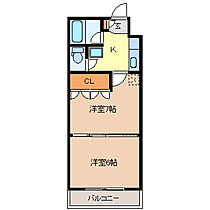 宮城県仙台市青葉区錦町２丁目（賃貸マンション2K・4階・31.85㎡） その2