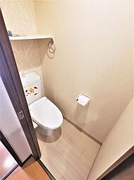 トイレは温水洗浄機能付きです。