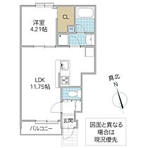 レーガベーネ真鍋 B棟 102号室 ｜ 茨城県土浦市真鍋（賃貸アパート1LDK・1階・36.02㎡） その2