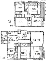 土浦市右籾　中古戸建 5SLDKの間取り