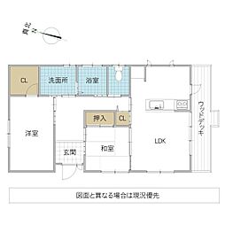 笠間市大渕 平屋戸建