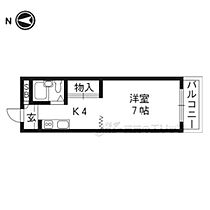 インターバル11 202 ｜ 京都府京都市左京区一乗寺東閉川原町（賃貸マンション1K・2階・22.00㎡） その2