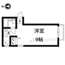 京都府京都市左京区下鴨東高木町（賃貸アパート1K・2階・24.00㎡） その2