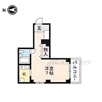 カーサデ下鴨 201 ｜ 京都府京都市左京区下鴨西林町（賃貸マンション1K・2階・24.67㎡） その2