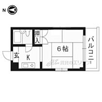 京都府京都市北区上賀茂朝露ケ原町（賃貸マンション1R・3階・18.00㎡） その2