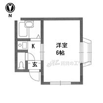 京都府京都市左京区一乗寺東浦町（賃貸アパート1K・2階・17.00㎡） その2