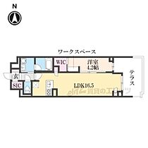 京都府京都市上京区武者小路通室町東入梅屋町（賃貸マンション1LDK・1階・54.08㎡） その2