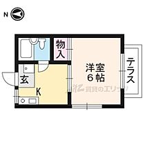 北大路ハイムＡ棟 101 ｜ 京都府京都市北区小山上総町（賃貸アパート1K・1階・19.16㎡） その2