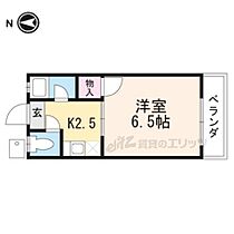 かりんハイツＡ 205 ｜ 京都府京都市左京区北白川小倉町（賃貸アパート1K・2階・18.00㎡） その2