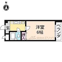 GARNET RESIDENCE下鴨 304 ｜ 京都府京都市左京区下鴨東本町（賃貸マンション1K・3階・19.04㎡） その2