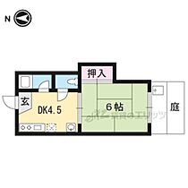 京都府京都市左京区聖護院蓮華蔵町（賃貸アパート1DK・1階・20.25㎡） その2