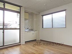 京阪本線 出町柳駅 バス6分 北白川下車 徒歩4分の賃貸マンション 2階ワンルームのリビング/ダイニング