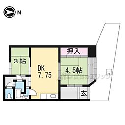 紫野南舟岡町86貸家