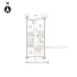 プレミスト京都松ヶ崎 3LDKの間取図画像