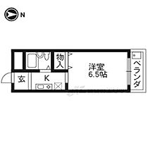 サンヴェール上高野 205 ｜ 京都府京都市左京区上高野北田町（賃貸アパート1K・2階・18.00㎡） その2