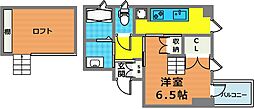 エスペランザ・灘駅前 1Kの間取図画像