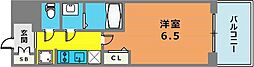 プレサンスTHE神戸 1Kの間取図画像